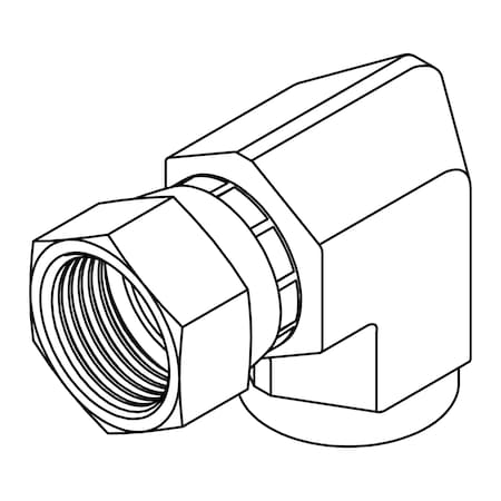 Tompkins Hydraulic Fitting-Steel12FJX-12FP 90 6503-12-12